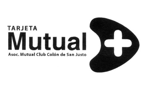 TARJETA MUTUAL ASOC. MUTUAL CLUB COLON DE SAN JUSTO