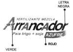 ARRANCADOR FERTILIZANTE MEZCLA PARA TRIGO + SOJA AZUFRE