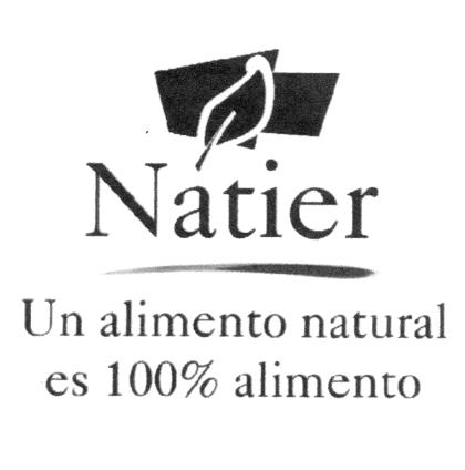 NATIER UN ALIMENTO NATURAL ES 100% ALIMENTO