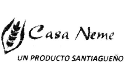 CASA NEME UN PRODUCTO SANTIAGUEÑO