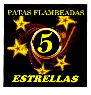 PATAS FLAMBEADAS 5 ESTRELLAS