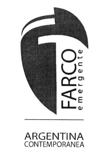 FARCO EMERGENTE ARGENTINA CONTEMPORANEA