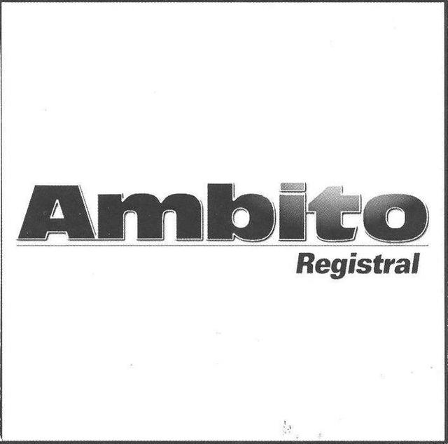 AMBITO REGISTRAL