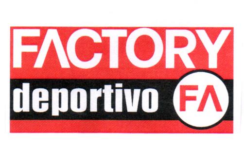 FACTORY DEPORTIVO FA