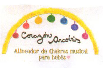 CORAZON ARCOIRIS ALINEADOR DE CHAKRAS MUSICAL PARA BEBES