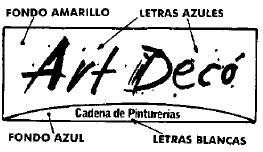 ART DECO CADENA DE PINTURERIAS