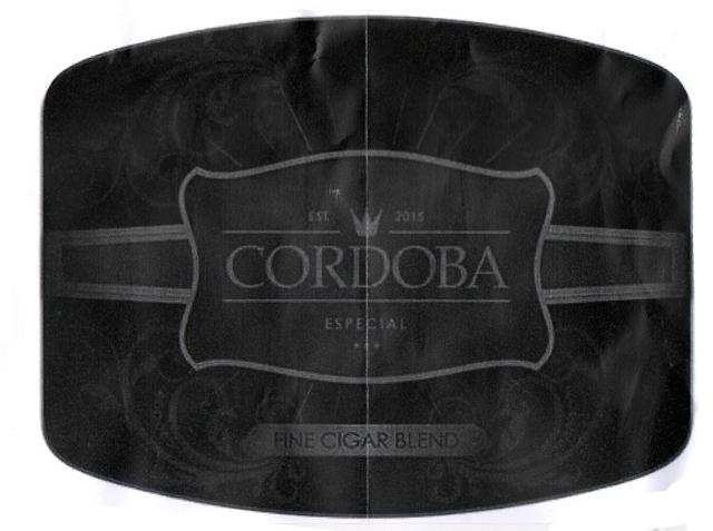 EST. 2015 CORDOBA ESPECIAL FINE CIGAR BLEND