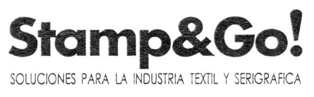 STAMP&GO! SOLUCIONES PARA LA INDUSTRIA TEXTIL Y SERIGRAFICA