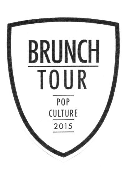 BRUNCH TOUR POP CULTURE 2015