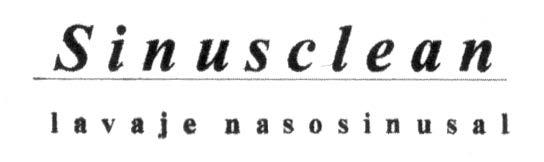 SINUSCLEAN LAVAJE NASOSINUSAL