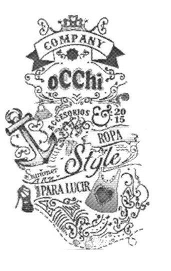 COMPANY OCCHI ACCESORIOS 2015 ROPA STYLE SUMMER PARA LUCIR