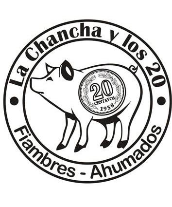 LA CHANCHA Y LOS 20 FIAMBRES AHUMADOS 20 CENTAVOS 1958