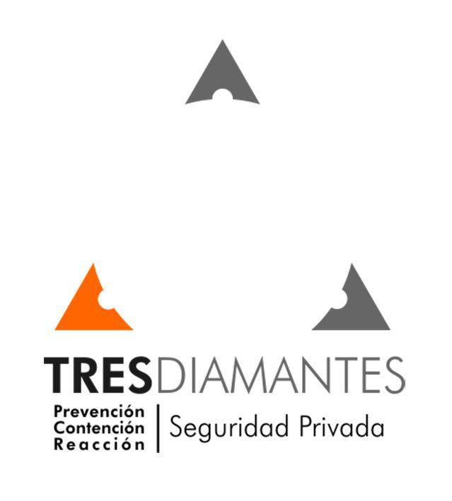 TRES DIAMANTES - PREVENCIÓN CONTENCIÓN REACCIÓN - SEGURIDAD PRIVADA