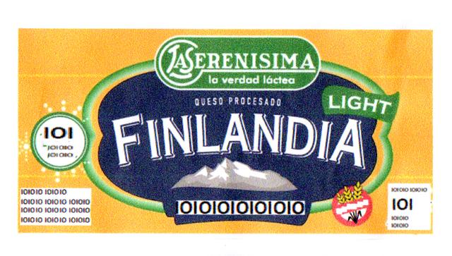 LA SERENISIMA LA VERDAD LACTEA QUESO PROCESADO FINLANDIA LIGTH