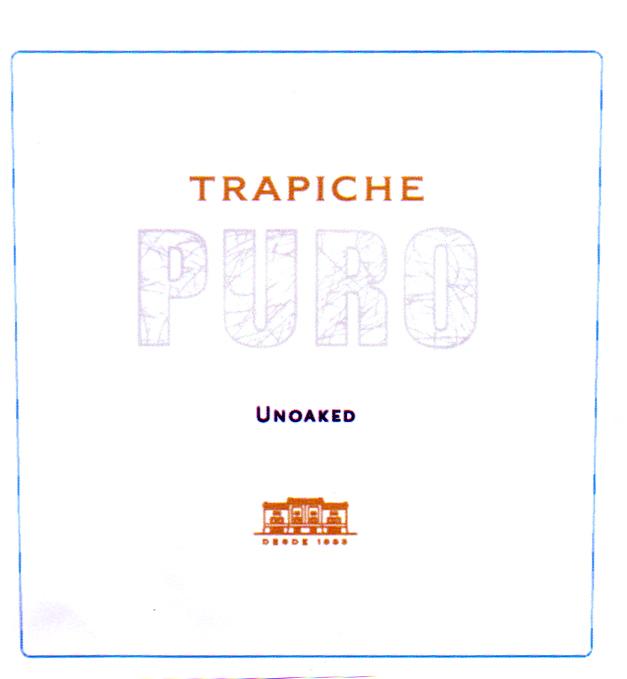 TRAPICHE PURO UNOAKED DESDE 1882