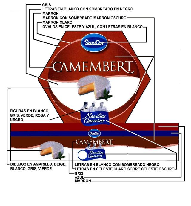 SANCOR CAMEMBERT MAESTROS QUESEROS