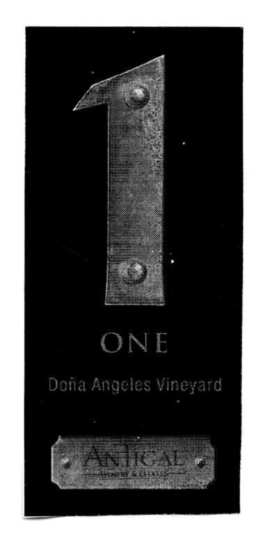 1 ONE DOÑA ANGELES VINEYARD ANTIGAL