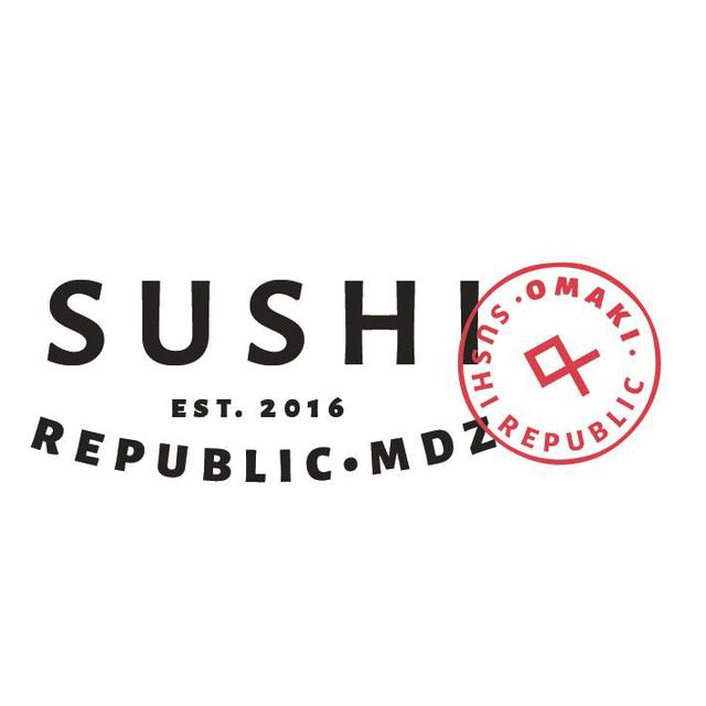 SUSHI EST. 2016 REPUBLIC.MDZ OMAKI SUSHI REPUBLIC