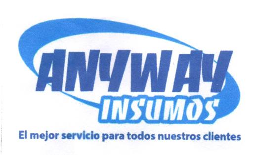 ANYWAY INSUMOS EL MEJOR SERVICIO PARA TODOS NUESTROS CLIENTES