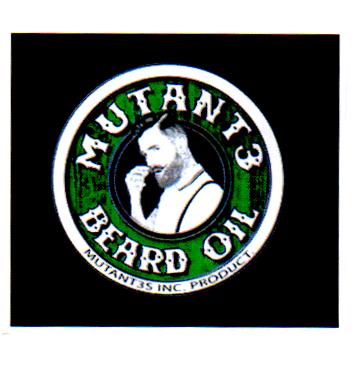 MUTANT3 BEARD OIL  MUTANT3S INC. PRODUCT.