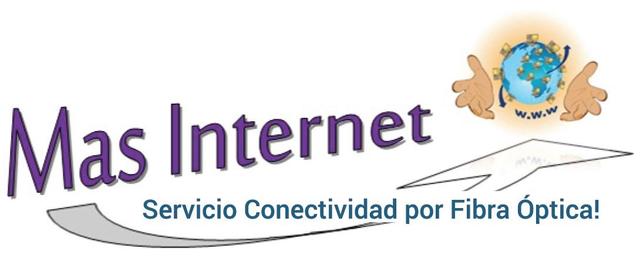 MASINTERNET SERVICIO DE CONECTIVIDAD POR FIBRA OPTICA