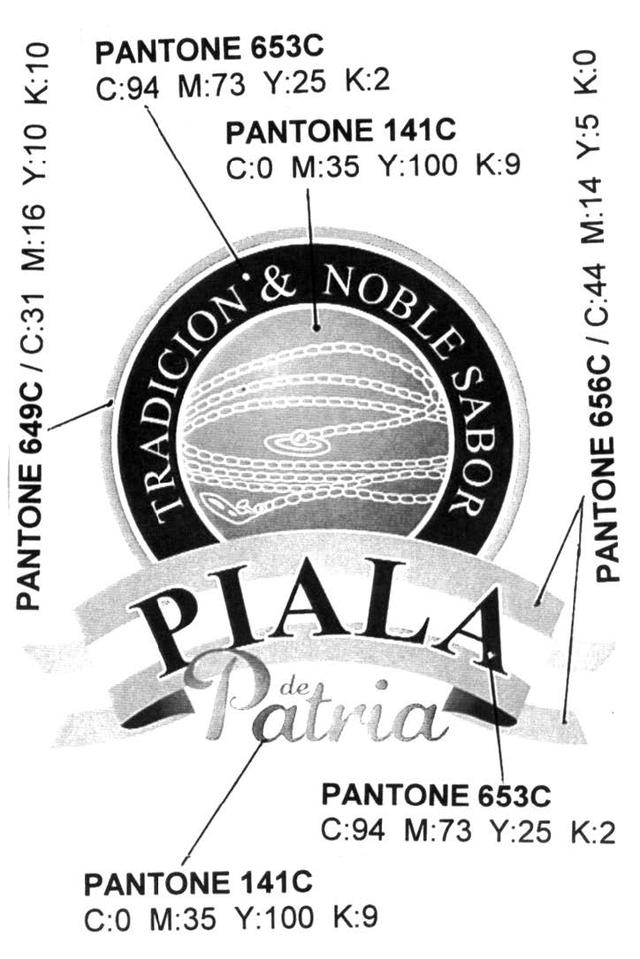 TRADICION & NOBLE SABOR  PIALA DE PATRIA