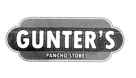 GUNTER'S PANCHO STORE