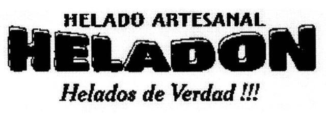 HELADON HELADO ARTESANAL HELADOS DE VERDAD !!!