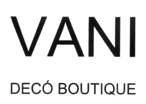 VANI DECO BOUTIQUE