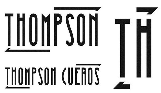 THOMPSON THOMPSON CUEROS TH