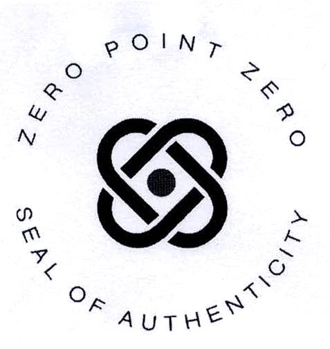 ZERO POINT ZERO SEAL OF AUTHENTICITY