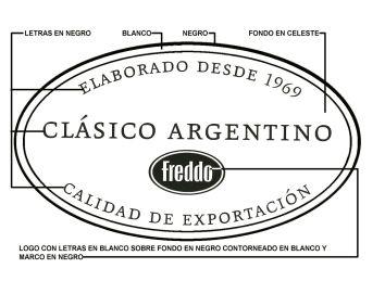 CLASICO ARGENTINO FREDDO ELABORADO DESDE 1969 CALIDAD DE EXPORTACION