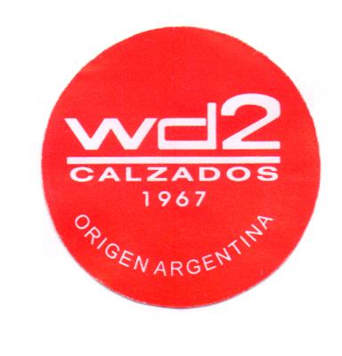 WD2 CALZADOS 1967 ORIGEN ARGENTINA