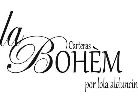 CARTERAS LA BOHÉM POR LOLA ALDUNCIN