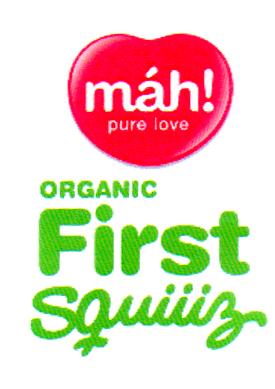 MÁH! PURE LOVE ORGANIC FIRST SQUIIIZ