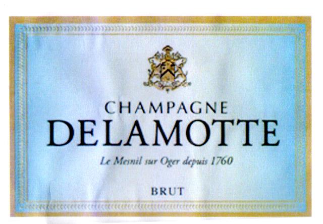 CHAMPAGNE DELAMOTTE LE MESNIL SUR OGER DEPUIS 1760 BRUT