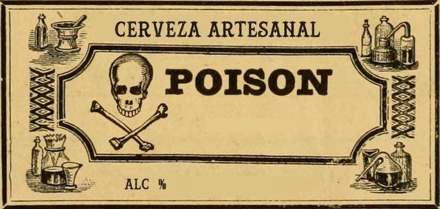 POISON CERVEZA ARTESANAL ALC %