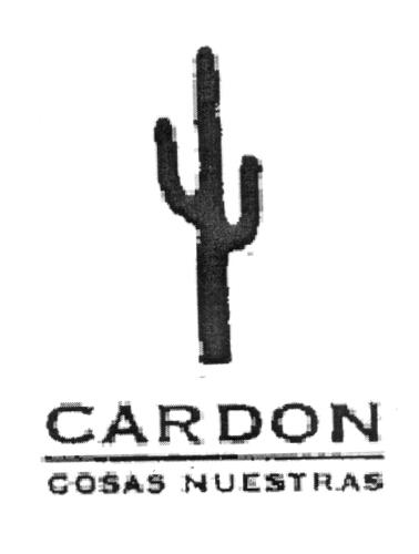 CARDON COSAS NUESTRAS