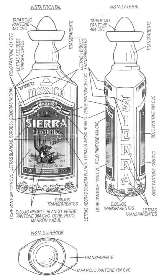 SIERRA TEQUILA SILVER MEXICO