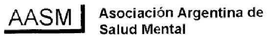 AASM ASOCIACION  ARGENTINA DE SALUD MENTAL