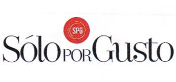 SPG SOLO POR GUSTO