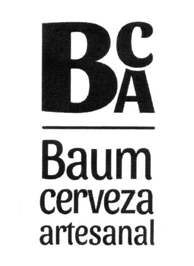 BCA BAUM CERVEZA ARTESANAL