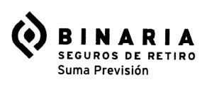 BINARIA SEGUROS DE RETIRO SUMA PREVISION