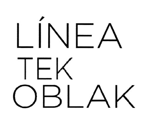 LÍNEA TEKS OBLAK