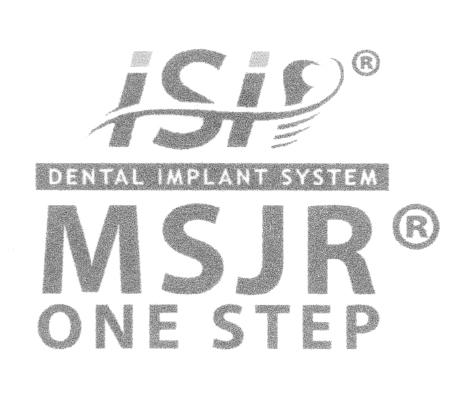 ISI DENTAL IMPLANT SYSTEM MSJR ONE STEP