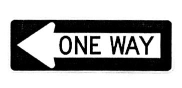 ONE WAY