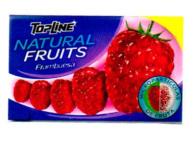 TOPLINE NATURAL FRUITS FRAMBUESA MICROPARTICULAS DE FRUTA