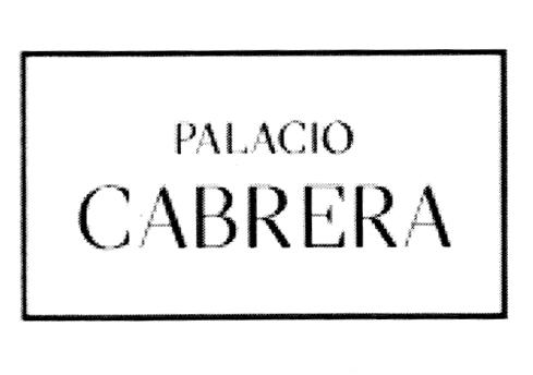 PALACIO CABRERA