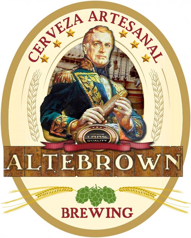 CERVEZA ARTESANAL ALTEBROWN PREMIUM 100 % QUALITY BREWING