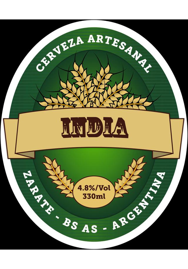 INDIA CERVEZA ARTESANAL ZARATE - BS AS - ARGENTINA